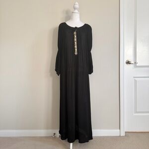 Gothic Vintage Romantic Style Maxi Dress